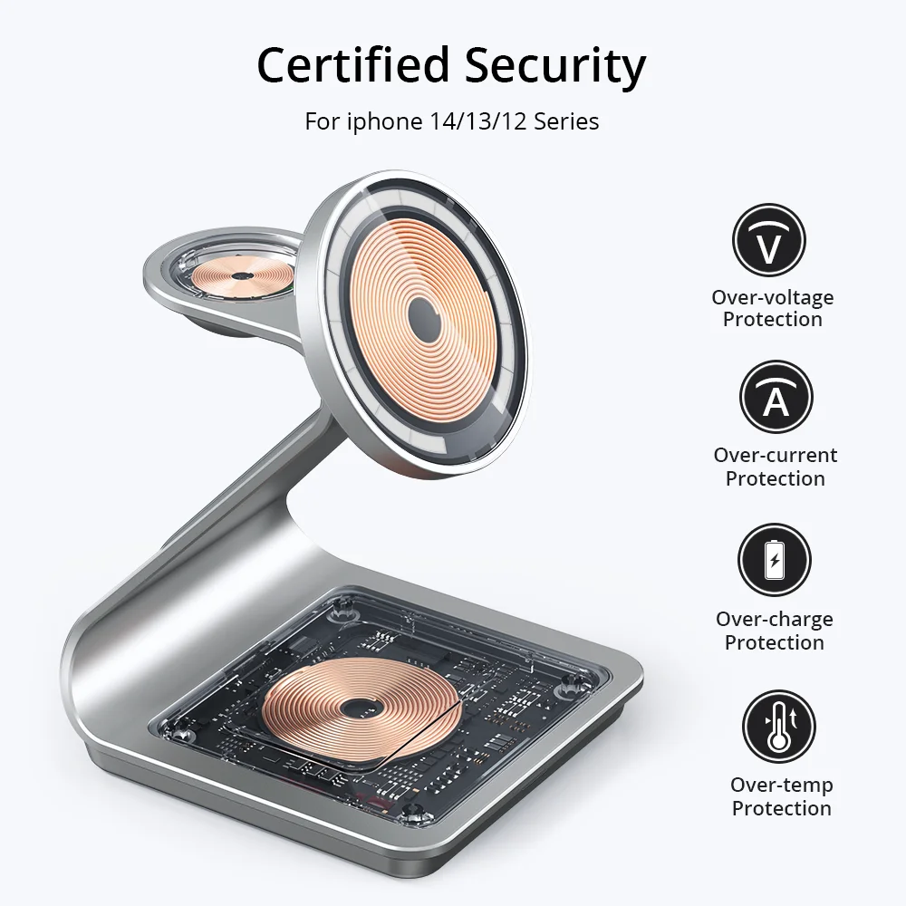 3-in-1 Magnetic Wireless Charger 3