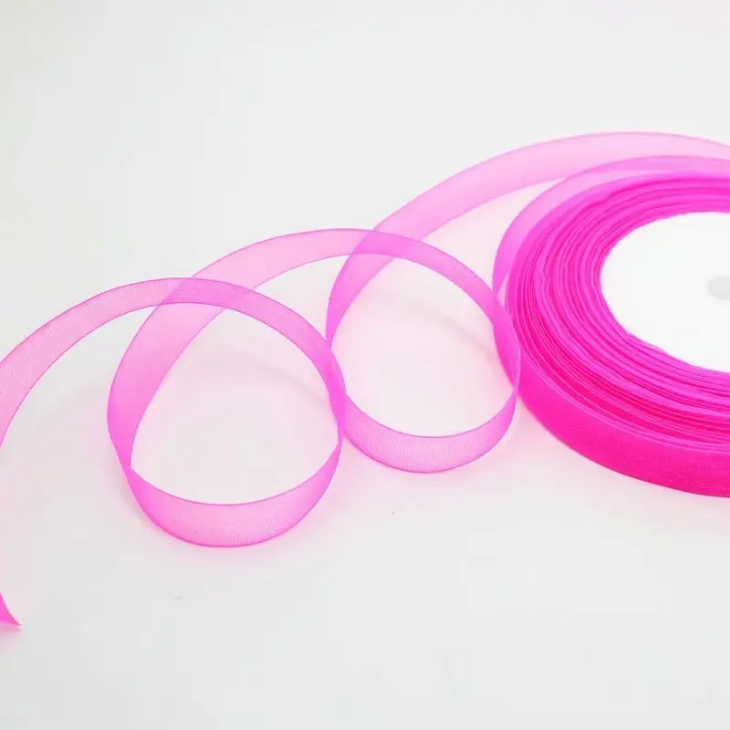 투명 장 실크 리본 손뜨개 모자 액세서리 DIY 바느질 재료 도구 및 완제품 보빈실