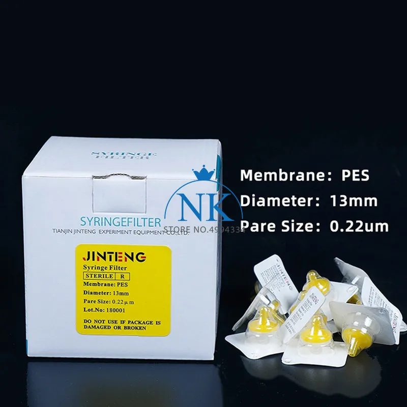 GUOHUIZHANG 10 Stück / Set Filter Typ Nylonnadel Labornadel 13 mm 25 mm
