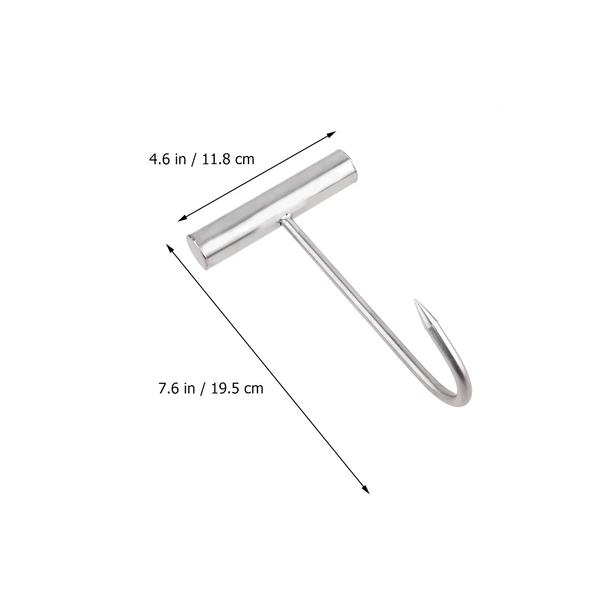 Kitchen T- Handle Hook Sausage Bacon Hook Meat Processing Hooks