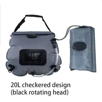 20L Outdoor Camping Shower Water Bag