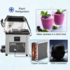VEVOR Commercial Slushy Machine 6L x 2 Tanks 50 Cups Stainless Steel Margarita Smoothie Frozen Drink Maker for Bars and Home Use 3