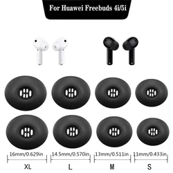 Silicone Earphone Case and Cushion Covers - Eartips Accessories for L - 1 pair (White)