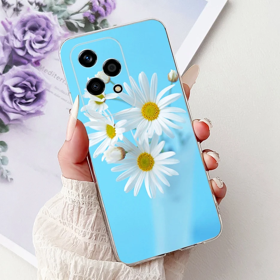 Colorful Flowers Fashion Painted Soft Slim Phone Case Cover
