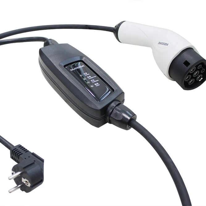 

Duosida Type2 IEC 62196 Mode 2 Electric Vehicle EV Power Charger