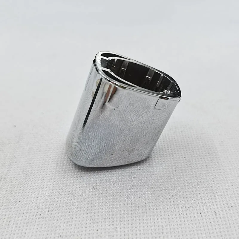 Car Interior Hand Brake Button Trim Cover Chrome Handbrake Lever Parking Button Cap Silver For Vw For Polo Cross 6RD711333A