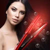 Professional Hair Straightener Brush Titanium Flat Iron with LCD Display Heating Curling Iron Fast Hair Straightening Iron 5