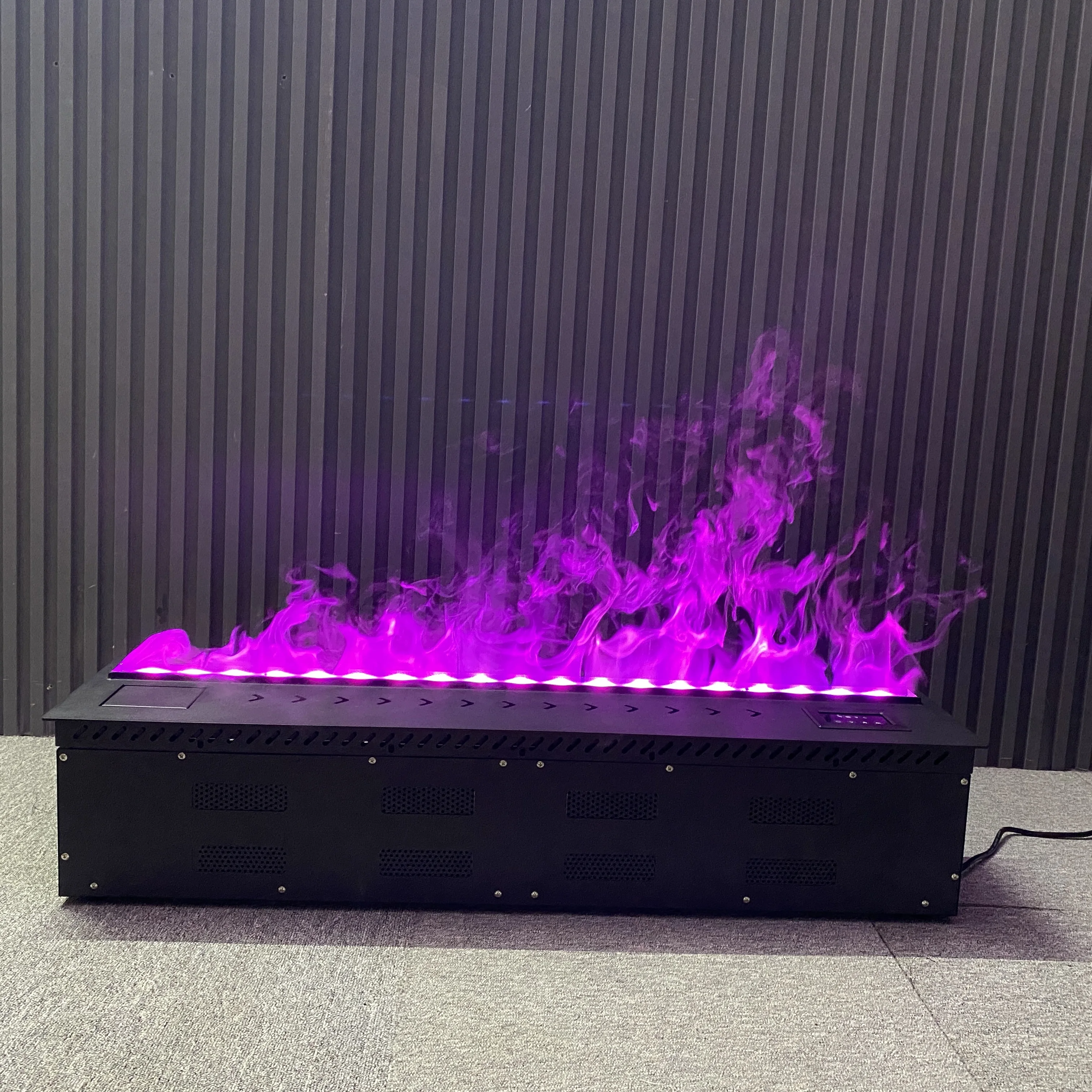 

Factory Supply Led Electric Fireplace Mist Fire 3d Atomization 7 Colors Flame Steam Water Vapor Fire Place