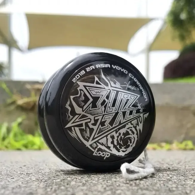 Responsive Basic 2A Ball Bearing Yoyo for Fingertip Rope String Trick Game Looping Play Indoor Outdoor Competition use