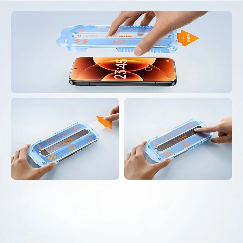 Easy Installation 9H Tempered Glass Full Cover Screen Protector