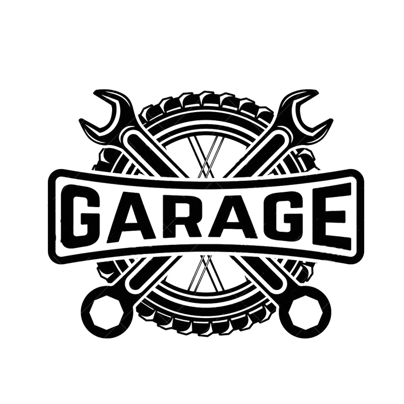 Autocollant Mural De Piston De Réparation De Garage Rétro, Service