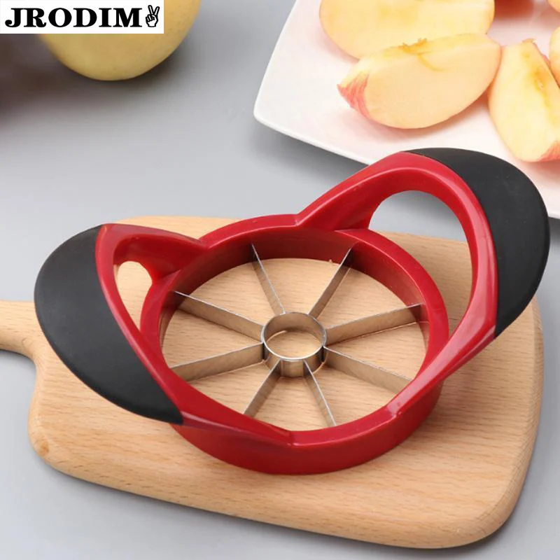 Cortador de manzana de acero inoxidable, accesorios de cocina, fácil de  cortar, cortador de frutas y verduras