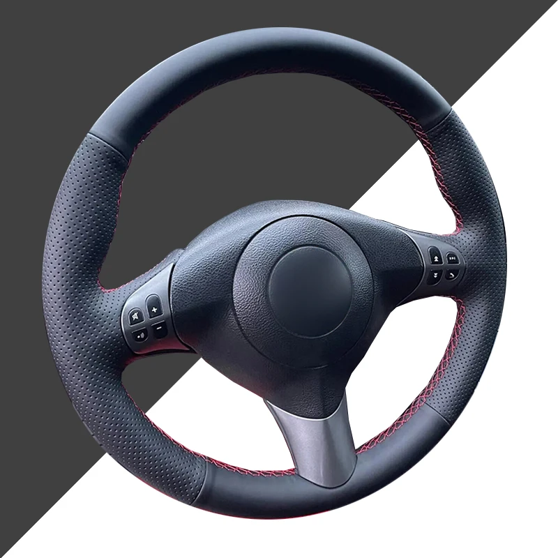 Steering wheel cover Nappa leather Car steering wheel cover For Alfa Romeo 147 2000-2010 GT 2004-2010