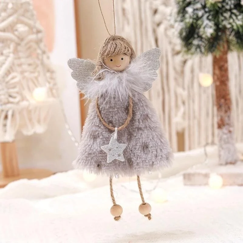 2026 New Creative Christmas Angel Pendants Christmas Tree Decorations New Year 2023 Gifts Christmas Tree Hanging Ornaments