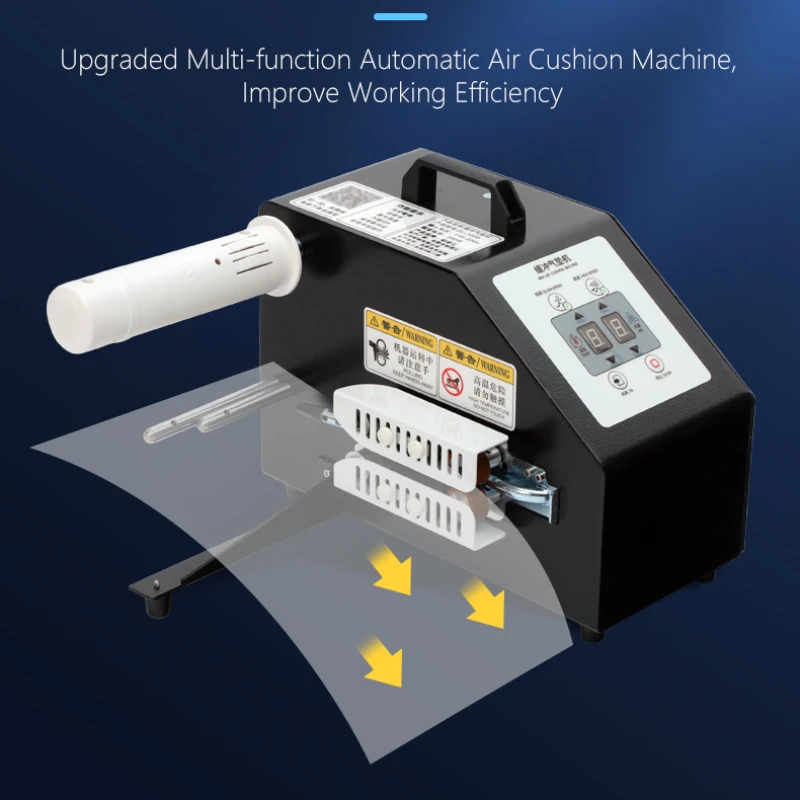 110V/220V Air Cushion Machine Bubble Film Bag Packaging Wrap Machine Inflator Filling Pillow Buffer Packing Making CE