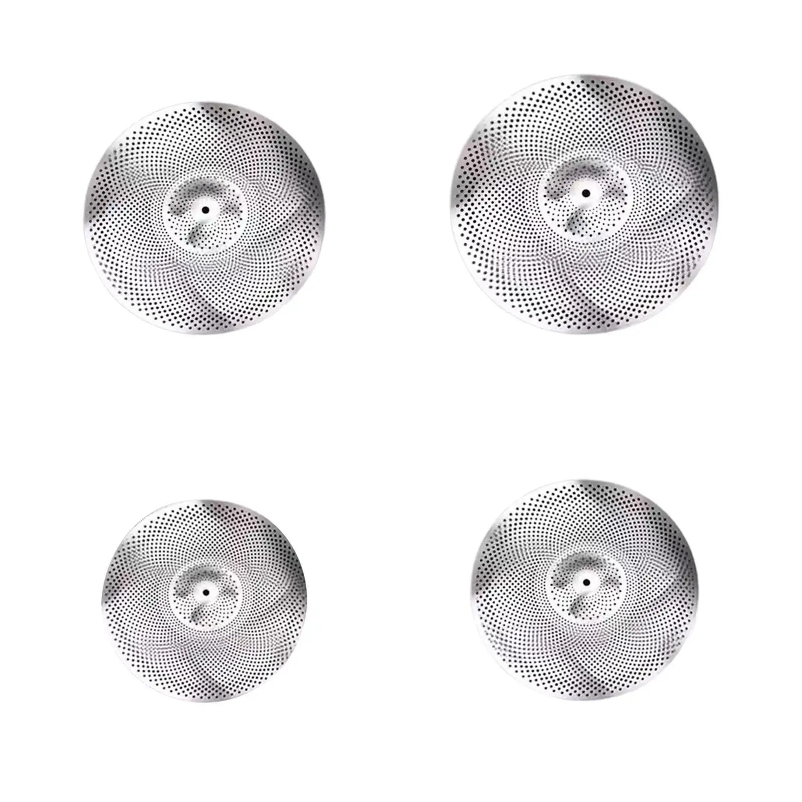 Practice Cymbal Low Volume Sturdy Drummer Mute for Beginners drum cymbal kit