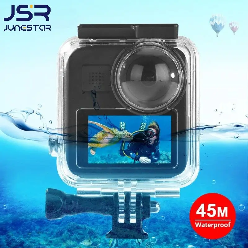 Per Accessori Gopro Max Custodia Impermeabile Shell Panoramica Action Camera Scatola Protettiva Subacquea Per Go Pro Max 360 Copertura Subacquea