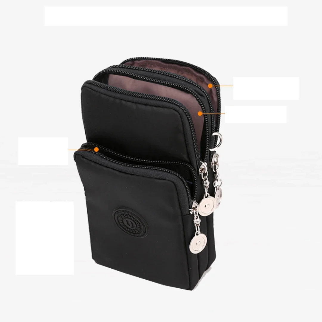 Women Mobile Phone Bag Nylon Cell Phone Bag Coin Purse Strap Shoulder Small Crossbody Bags for Women Wallet Travel Purse shoulder bag mobile phone bag crossbody bag ladies handbag