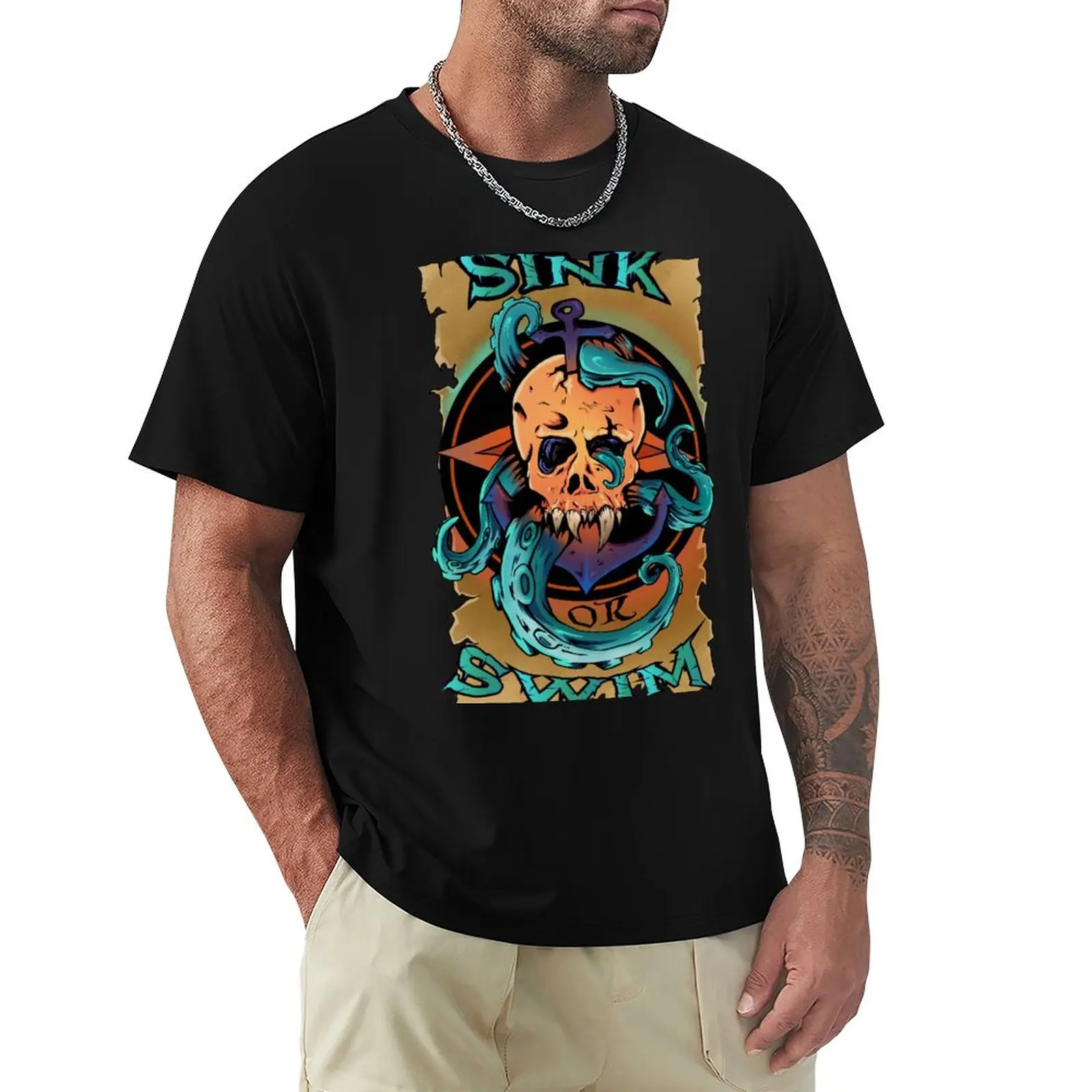 

Sink or Swim T-Shirt oversized t shirts graphic t shirt fitted t shirts for men