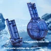 HW Glock Clip Version of Bullet Drum The Electric Water Gun New Outdoor Game Child Design Shooting Summer Game Pistol Kids Toys 6