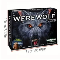 1 Box Ultimate Werewolf Deluxe Edition, Engaging Social Deduction, Fast-Paced Gameplay, Hidden Roles & Bluffing Party Board Game 2