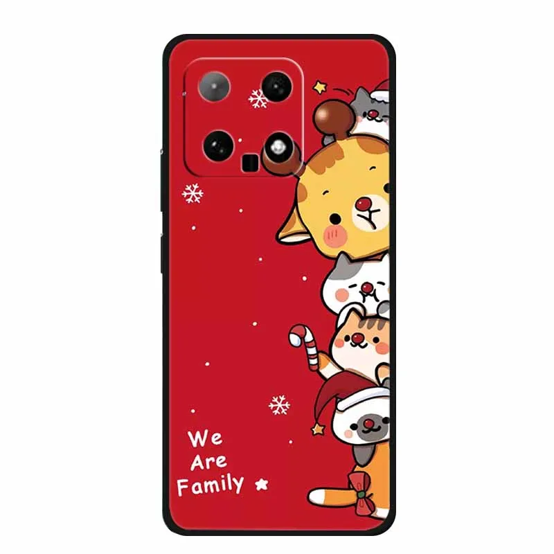 Festive Holiday TPU Silicone Phone Cover - Lovely Soft Design