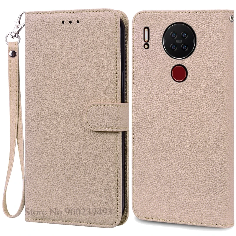 Elegant Leather Flip Wallet Phone Case with Bumper Protection