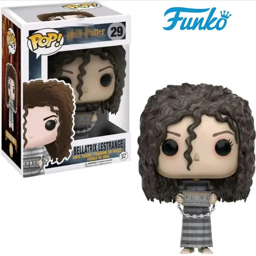 Funko Pop New Harryy Potter Figures Bellatrix Lestrange 29 # Alastor Mad-Eye Moody 38 # Limited Vinyl Dolls Model Toys