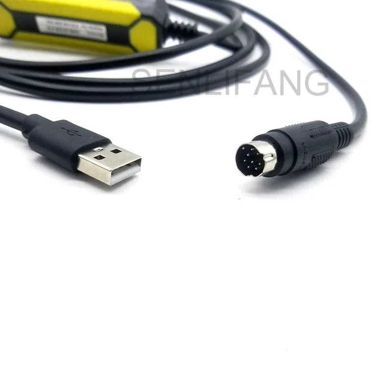 NEW USB-SC09-FX FX-USB-AW For Mitsubishi MELSEC FX Series PLC Programming Cable USB To RS422 Adapter Data Download Line