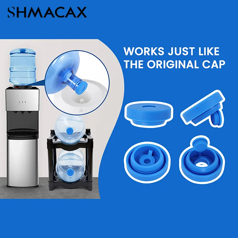 Replacement Water Bottle Lid New Drinking Bucket Silicone Water Jugs Lid Stopper 3 And 5 Gallon Anti Splash Top Cover