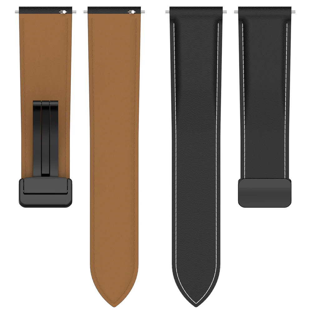 

Folding Magnetic Buckle Universal Watchband for Huami Amazfit GTS 2 2e 3 /amazfit GTR 2 2e 3 3pro 4 Watch Strap Wristband Fashi