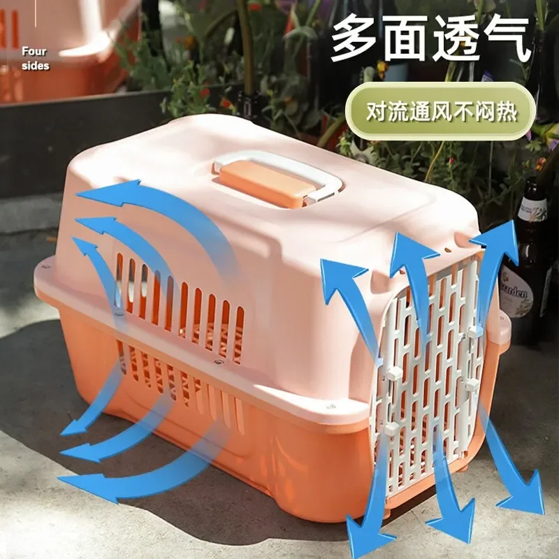 Outdoor Cat Bag Portable Pet Box Pet Dog Transport Box Car Transport