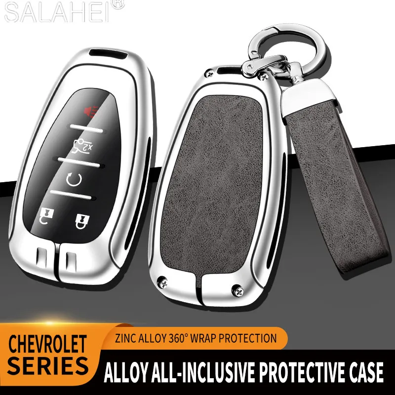 

Zinc Alloy Car Key Fob Cover Case For Chevrolet Chevy Malibu Camaro Cruze Traverse Spark Sonic Encore Trax Volt Bolt Equinox