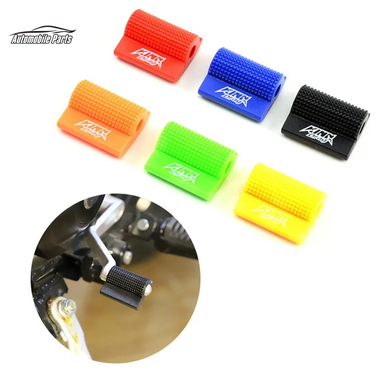 Motorcycle Accessories Motorcycle Shift Gear Lever Pedal Rubber Cover Shoe Protector Foot Peg Toe Gel for Honda Kawasaki Yamaha Universal
