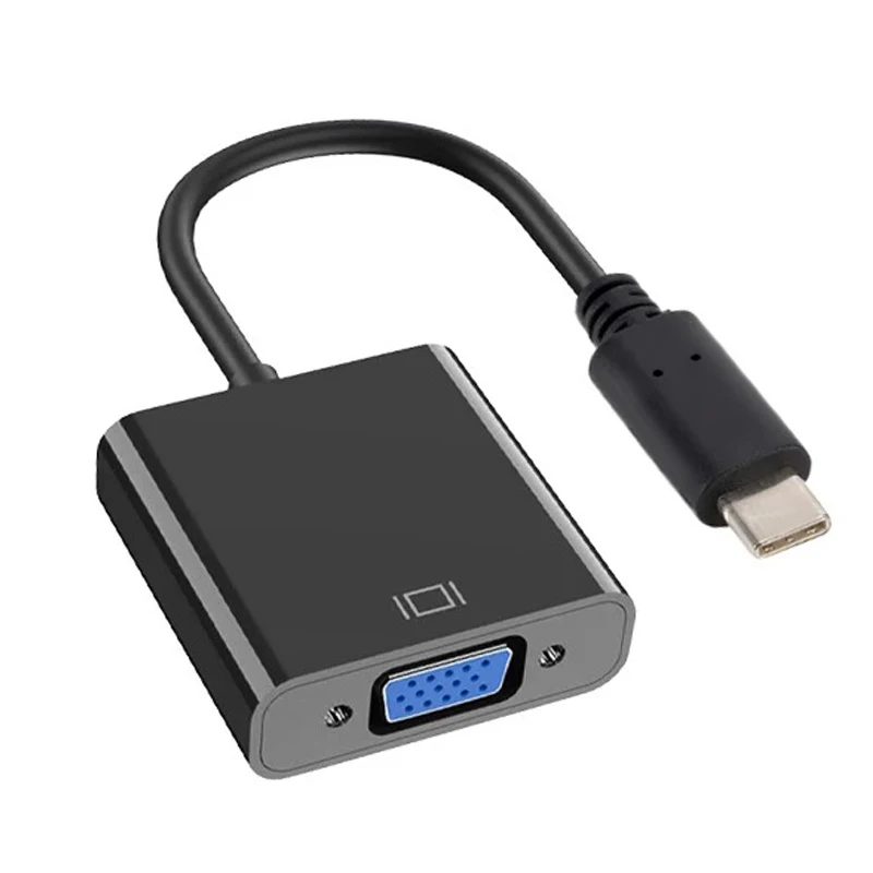Adattatore Da Tipo C A Vga Cavo Usb C Maschio A Femmina Adattatore Da Usb 3.1 A Vga Per Pc Laptop Macbook Pro Samsung Galaxy Tv Phone