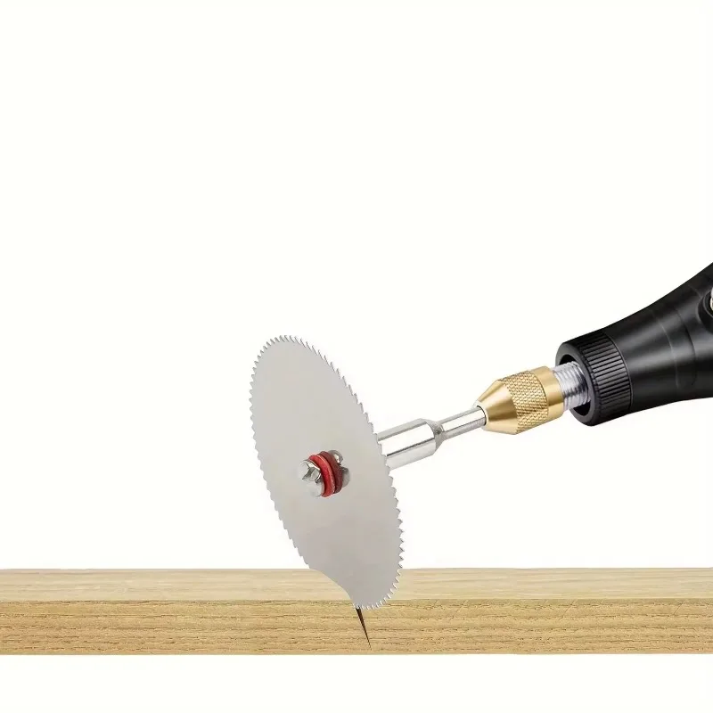 Electric Saw Blades 11 Pcs Mini Circular Precision Woodworking Cutting Disc 1 Rod 22mm 25mm 32mm Wood Metal