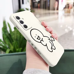 Whimsical Cartoon Phone Case - Samsung A16 (White 1)