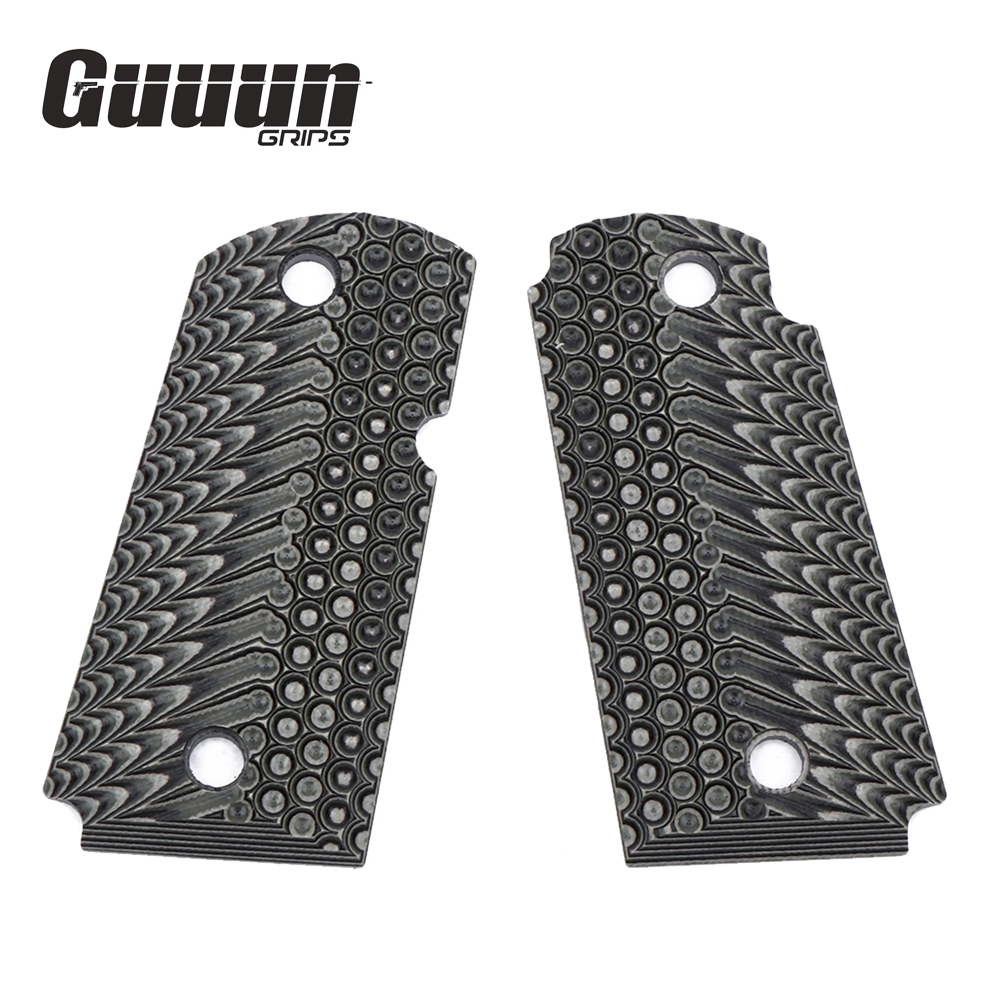 

Guuun G10 Грипсы для Kimber Micro Carry 9 9 мм Грипсы G10 Грипсы, OPS тактическая текстура