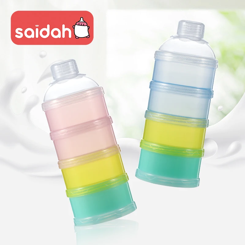 Portable 4-Layer Baby Milk Container 1