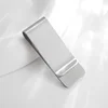 1Pc Stainless Steel Metal Money Clip Creative Banknote Clip Belt Clip Personality Mini Bookmark Clips Wallet Ticket Folder 5