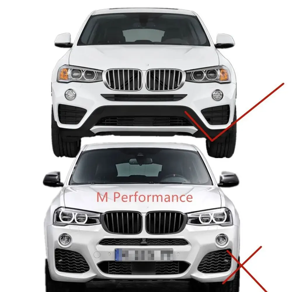 Car Headlight Washer Nozzle Cover 2PCS For BMW X4 F26 Left Right Headlight Washer Spray Nozzle Cover Jet Hid Lid Cap 2014 2015