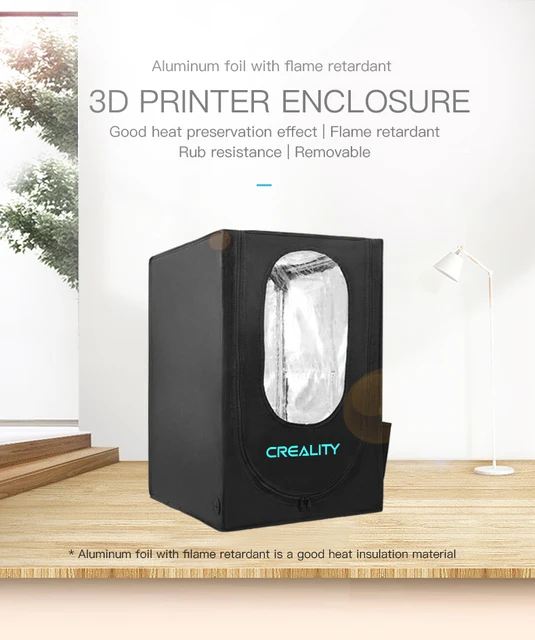 Creality 3D プリンタ多機能エンクロージャ難燃性耐摩擦テント Enter 3 