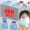 100/200Pcs/Box Glasses Cleaner Wet Wipe Disposable Anti Fog Misting Dust Remover Cleaning Lens Wipes Sunglasses Phone Screen 2