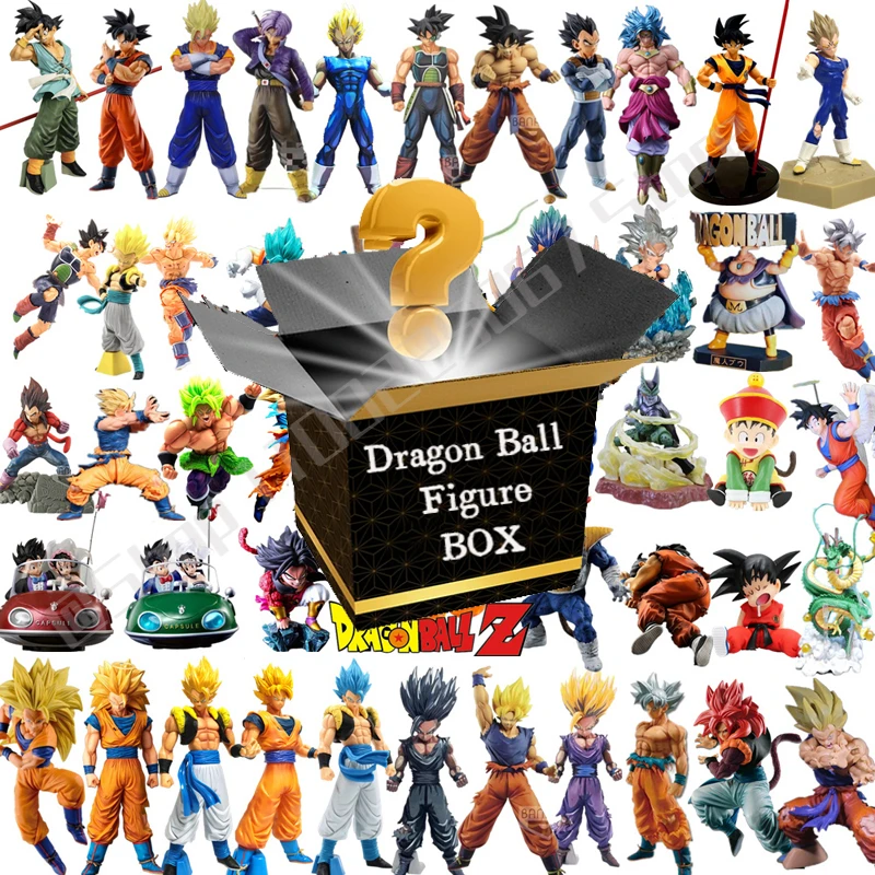 Anime Dragon Ball Figures para crianças, caixa surpresa, Majin Buu, Super  Buu, coleção de figuras de ação, modelo de brinquedos, caixa cega,  presentes - AliExpress