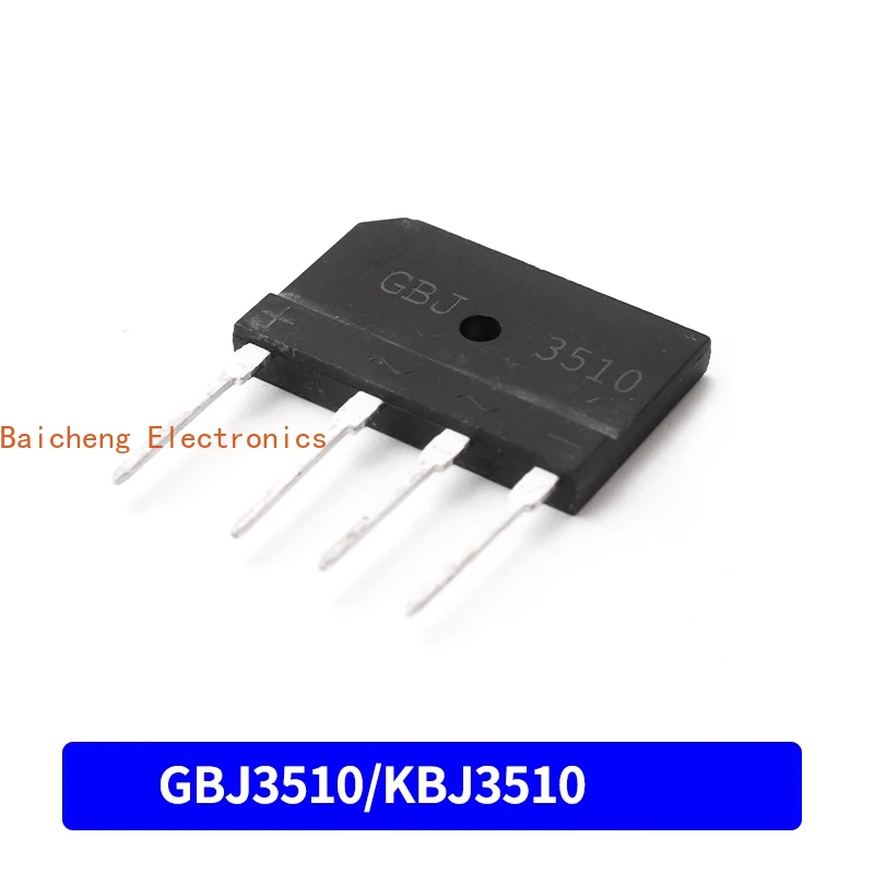 GBJ KBJ 1510 2510 3510 diode bridge rectifier 10PCS