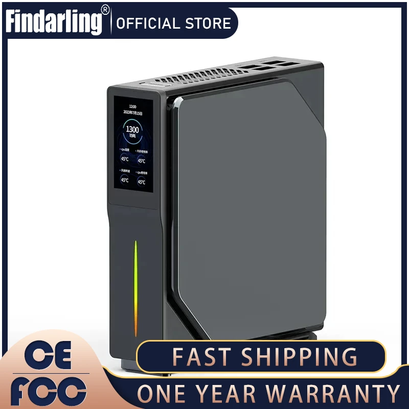 S1 Intel Twin Lake N150 Mini PC Windows 11 Pro DDR4 M.2 SSD Dual