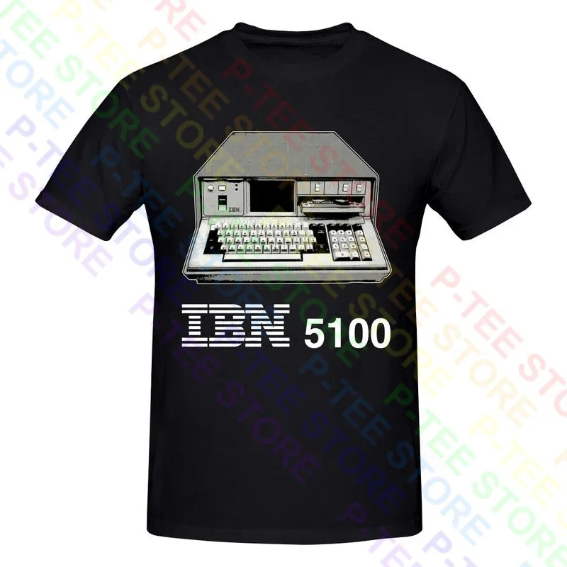 Ibn 5100 Steins Gate Ibm Anime Pc Otaku Geek Giapponese Old Computer Shirt T-Shirt Tee Gift Hipster