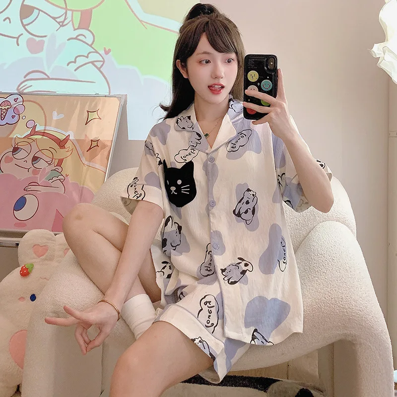 Милые пижамы, женские пижамные комплекты
