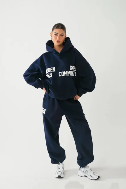 2025 printemps et automne marque à la mode imprimé ensemble à capuche avec sweat à capuche à manches longues pour hommes et femmes, manteau polyvalent décontracté 1