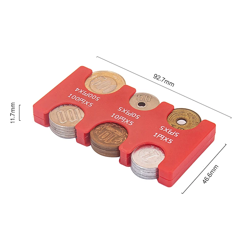Coin Purse Coin Wallet Change Bag 1PC Korean Plastic Purse Wallets Multi-position Coin Bags Clip Money Bag Japanese Style Portable Coins Pocket